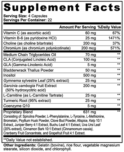 MCT Fat Burner Energy Support Supplement