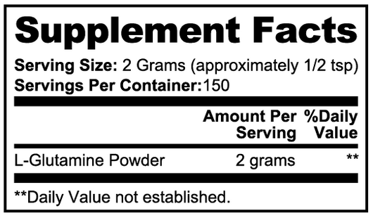 L-Glutamine Muscle Recovery Powder